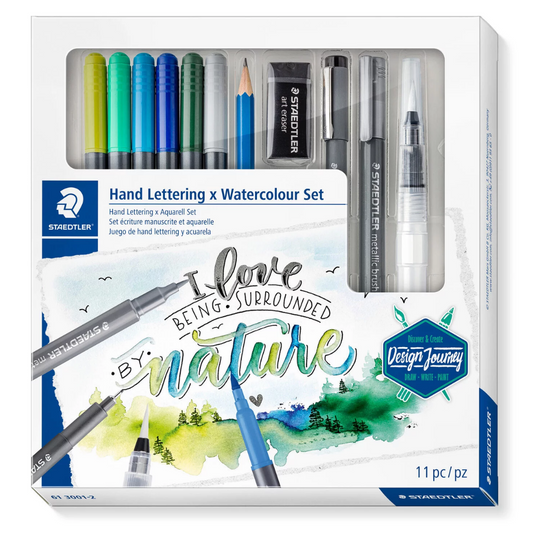 Staedtler Hand Lettering X Watercolour Set