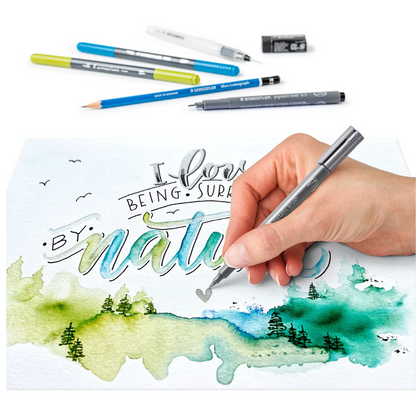 Staedtler Hand Lettering X Watercolour Set