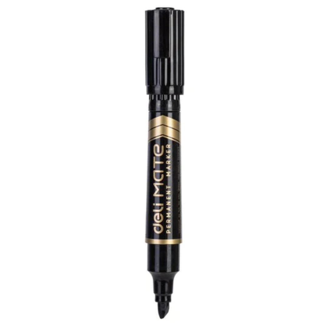 Deli ES555 Black Permanent Marker