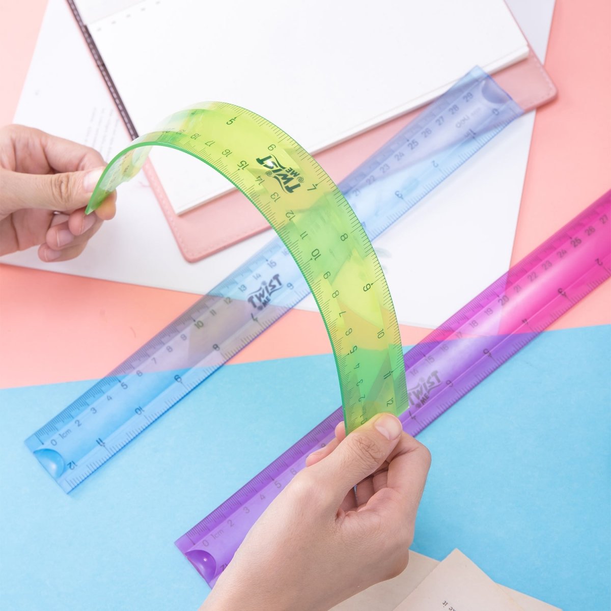 Deli Flexible Ruler 30CM