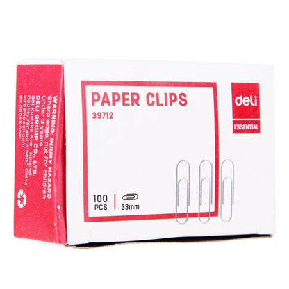 Deli Paper Clips 33mm