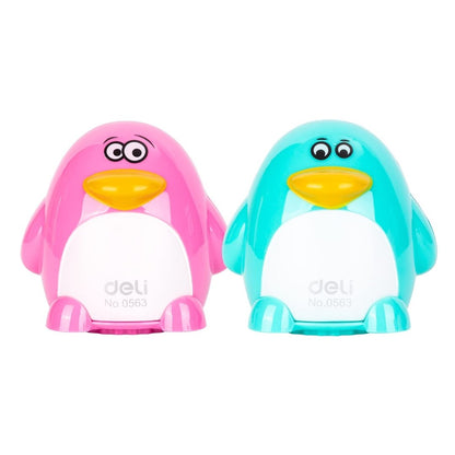 Deli Penguin Double Hole Sharpeners