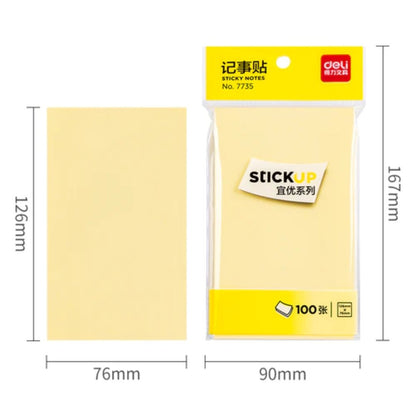 Deli Sticky Notes 126X76mm