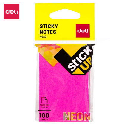 Deli Sticky Notes 3X5Inch