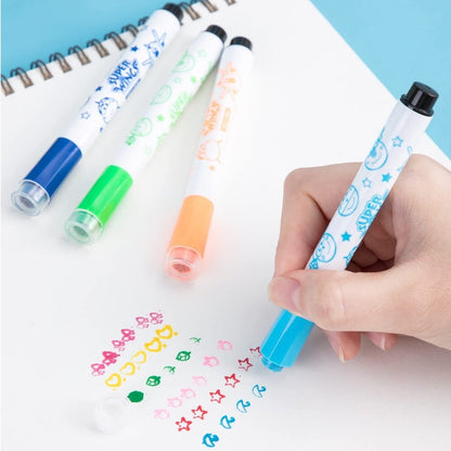 Deli Super Wings Stamp+Marker Pack Of 12