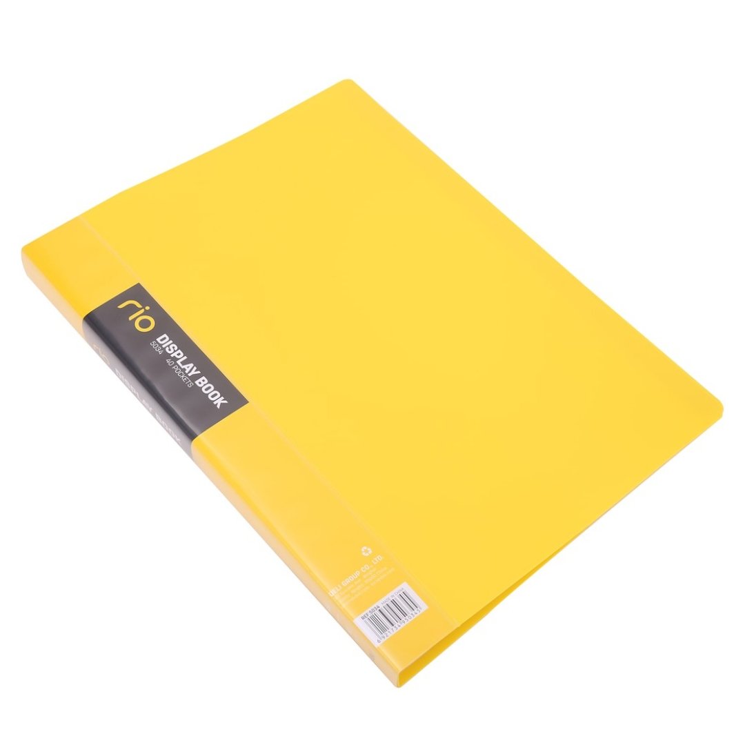 Deli W5031 Rio Display Book A4 Pockets