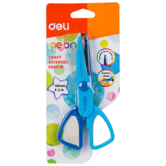 Deli W60001 Zig Zag School Scissor