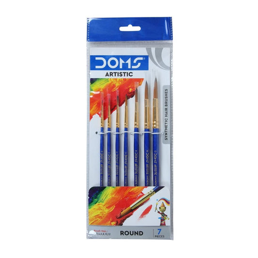 DOMS Artistic Synthetic Paint Brush Set