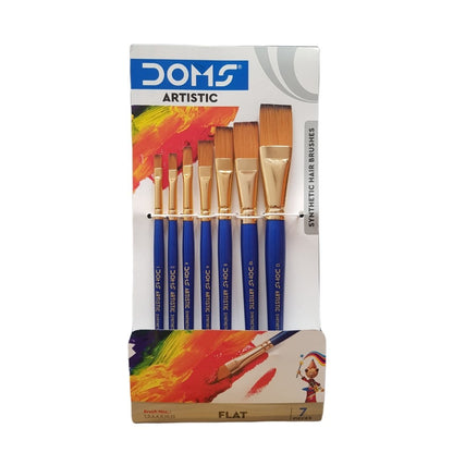 DOMS Artistic Synthetic Paint Brush Set