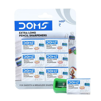 Doms Extra Long Pencil Sharpeners Set Of 6