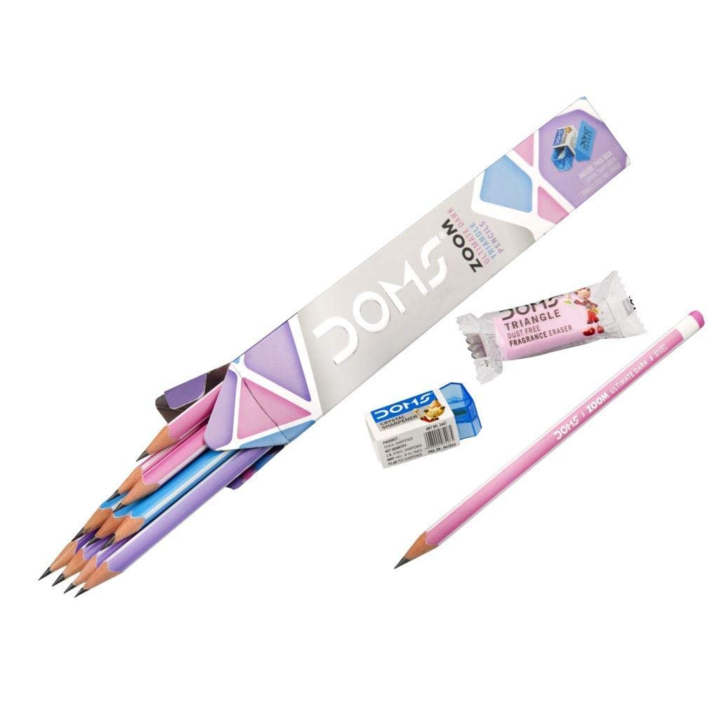 DOMS Zoom Triangle Pencils