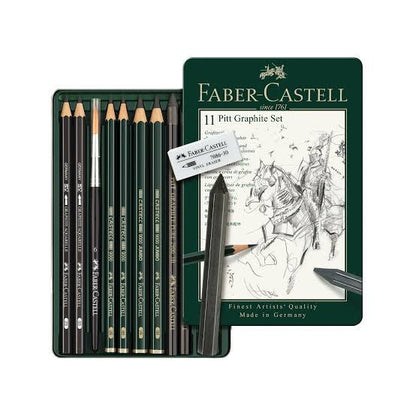 Faber-castell 11 Pitt Graphite Set