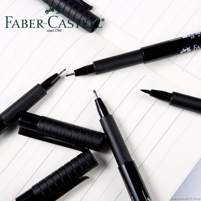 Faber-Castell 6 Pitt Artist Black