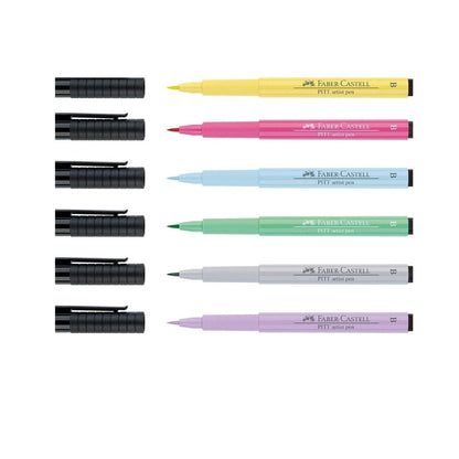 Faber-Castell 6 PITT Artist Pens