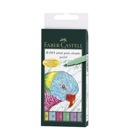 Faber-Castell 6 PITT Artist Pens