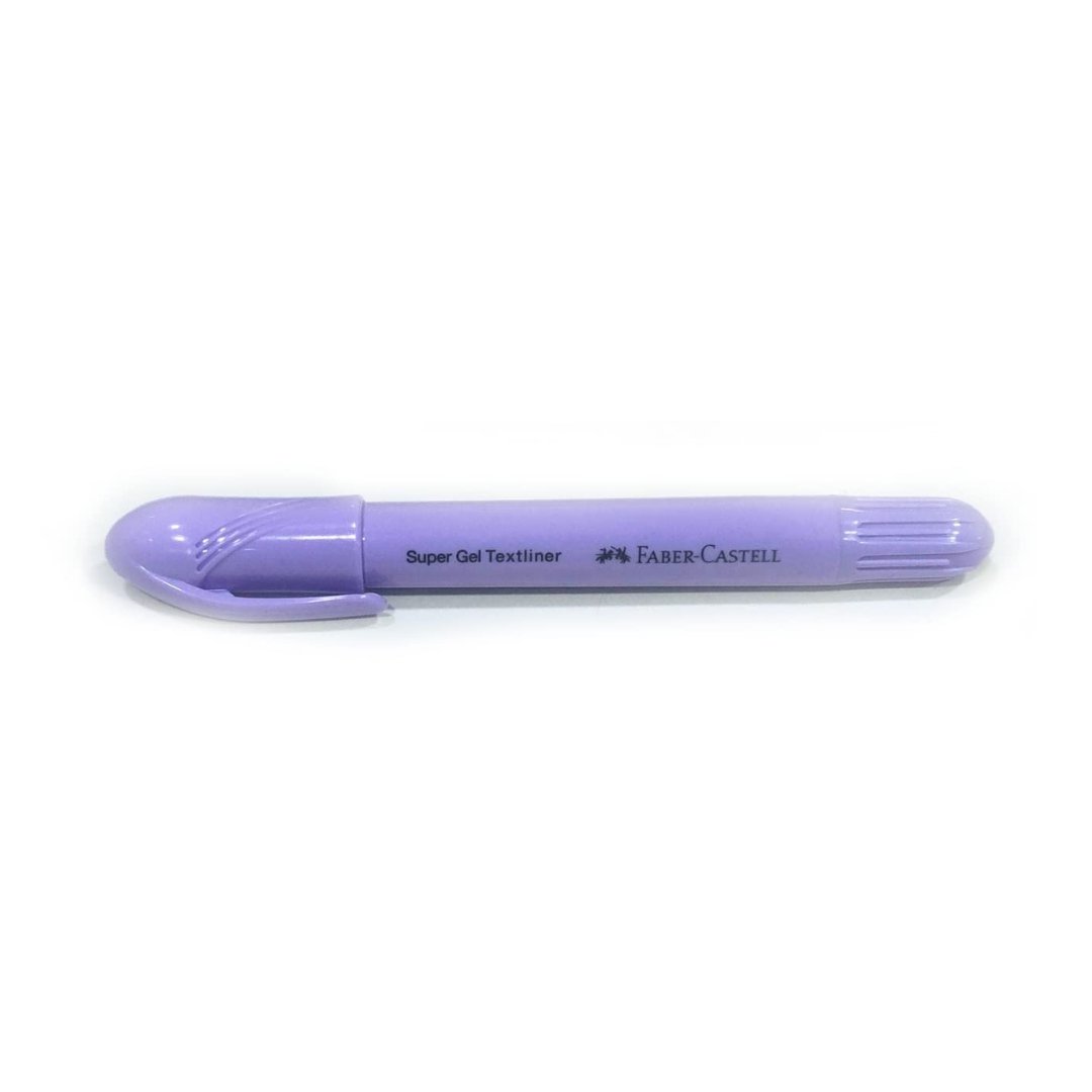 Faber Castell -6 Textliner Super Gel Crayon-Pastel textmarkierer