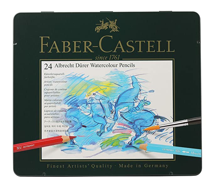 Faber Castell Albrecht Durer Watercolour Pencil Set - Pack of 24