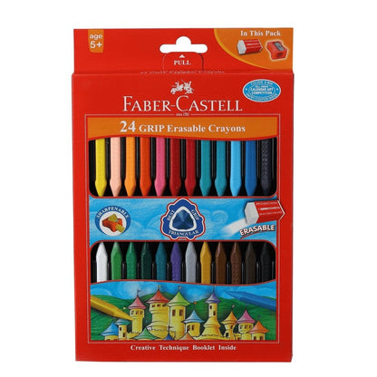 Faber-Castell Grip Erasable Crayons