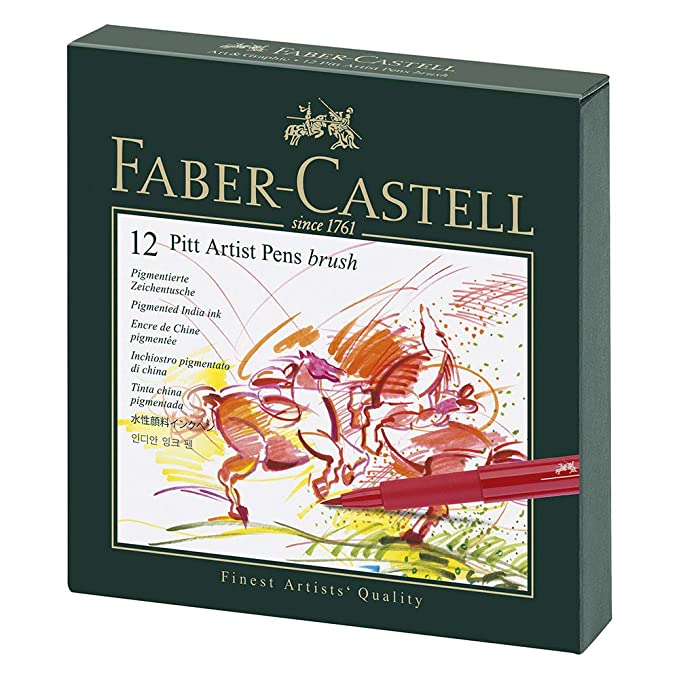 Faber-Castell Pitt Artist Colour Pen Brush Set