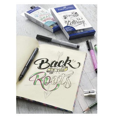 Faber-Castell Pitt Artist Pen Starter Set Hand Lettering