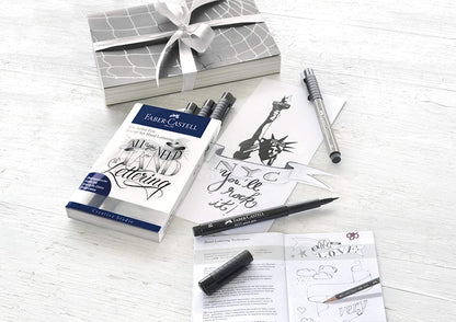 Faber-Castell Pitt Artist Pen Starter Set Hand Lettering