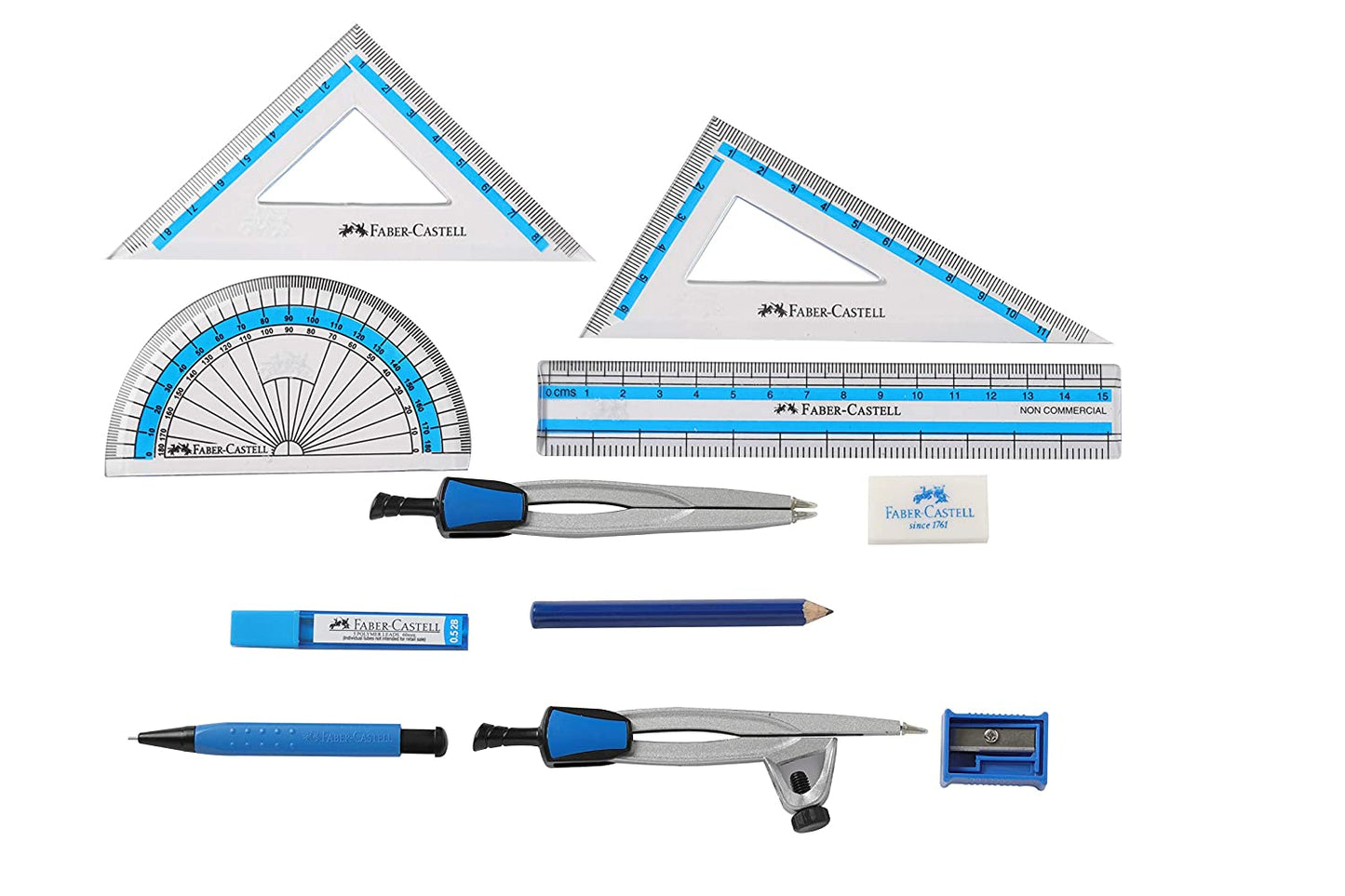 Faber-Castell Stellar Mathematical Drawing Instrument Box