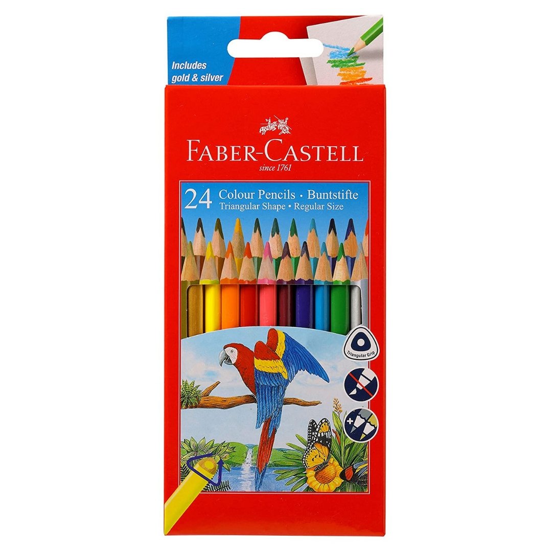 Faber-castell Triangular Colour Pencils