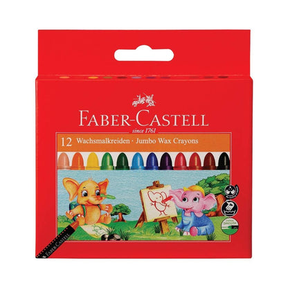 Faber-Castell Jumbo Wax Caryons