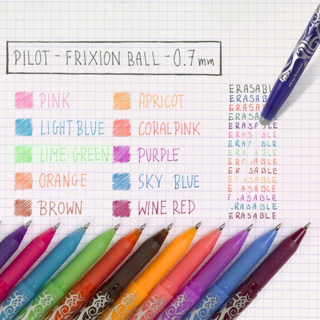 Pilot Frixion Erasable Ball Pen