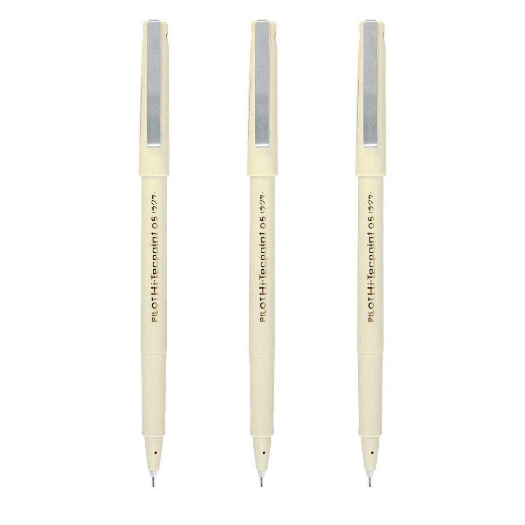 Pilot Hi-Techpoint Rollerball Pens Pack Of 3