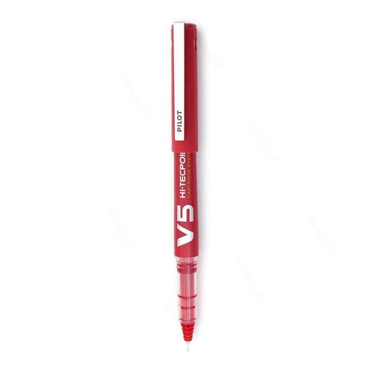 Pilot Hi-Techpoint V5 Catridge-Pen (Pack Of 2)