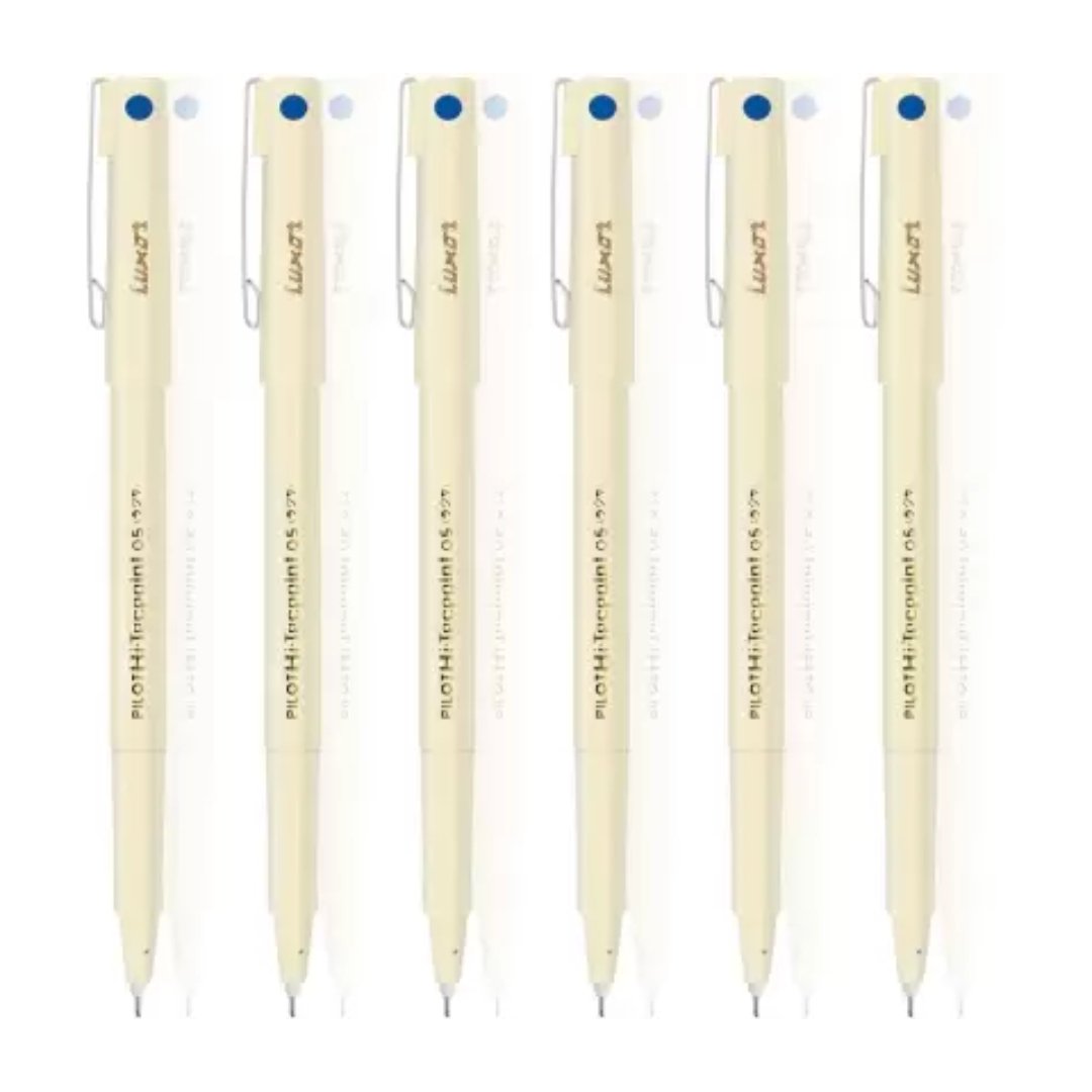 Pilot HI-Tecpoint 05 Gel Pens Pack Of 10