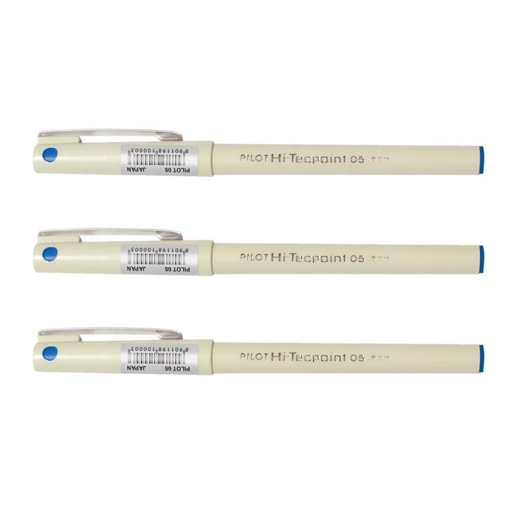 Pilot Hitecpoint 05 Gel Pens-Pack Of 3