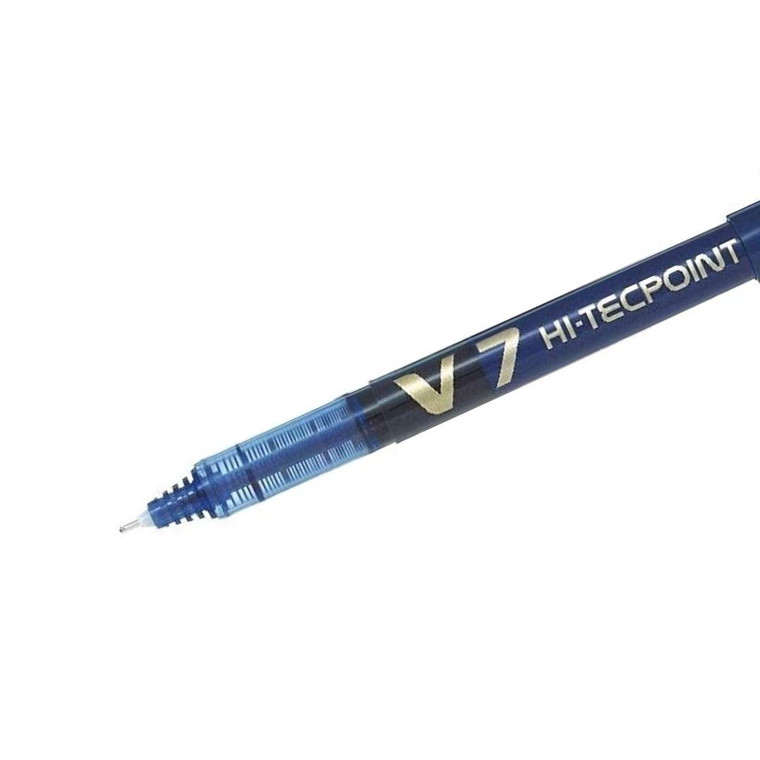 Pilot V7 Hi-Techpoint Gel Pens Pack Of 5