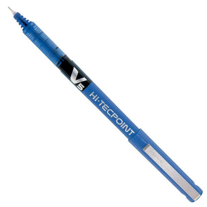 Pilot Vsystem Hi-Techpoint Roller Ball Pens 0.5mm Pack Of 3