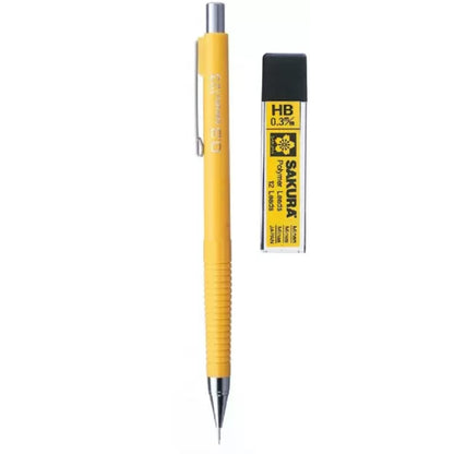 Sakura 0.3mm Mechanical Pencil Lead & Eraser Combo Pack