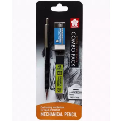 Sakura 0.3mm Mechanical Pencil Lead & Eraser Combo Pack