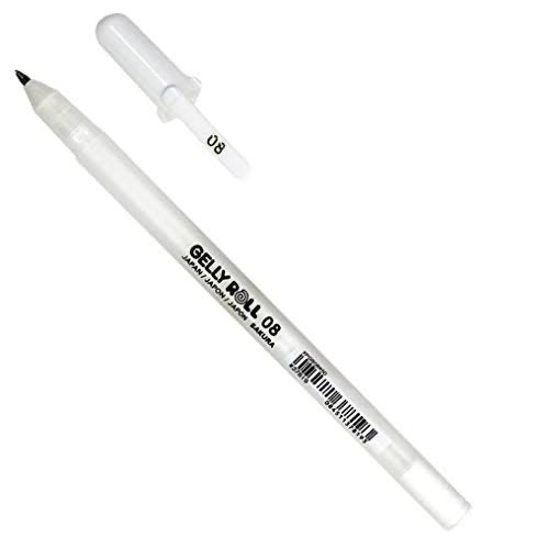 Sakura Gelly Roll Classic 08 White Gel Pen