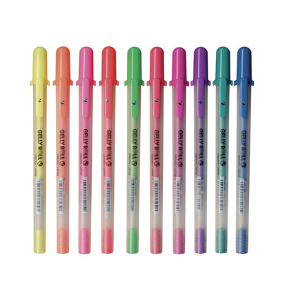 Sakura Gelly Roll Moonlight Pens Set of 10