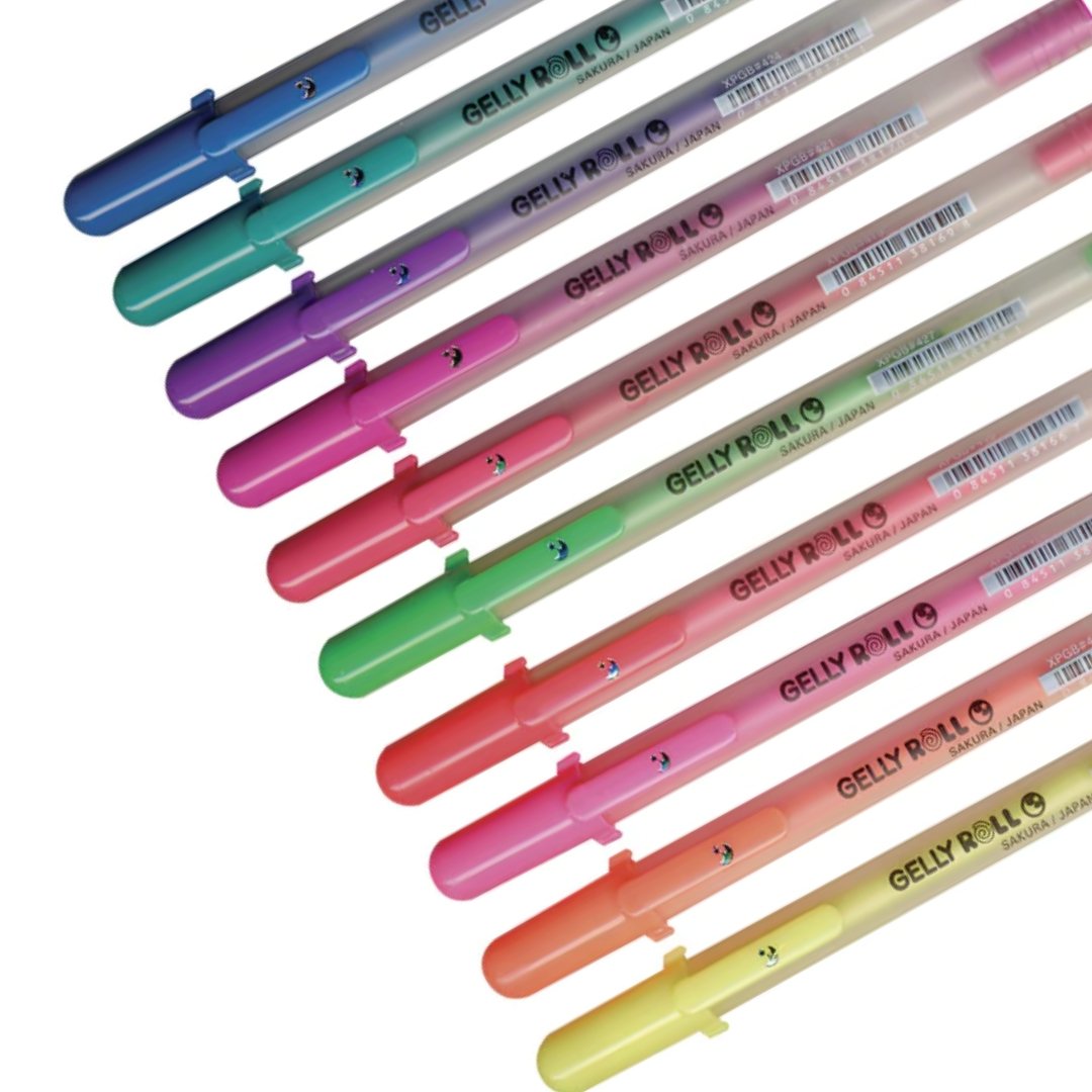 Sakura Gelly Roll Moonlight Pens Set of 10