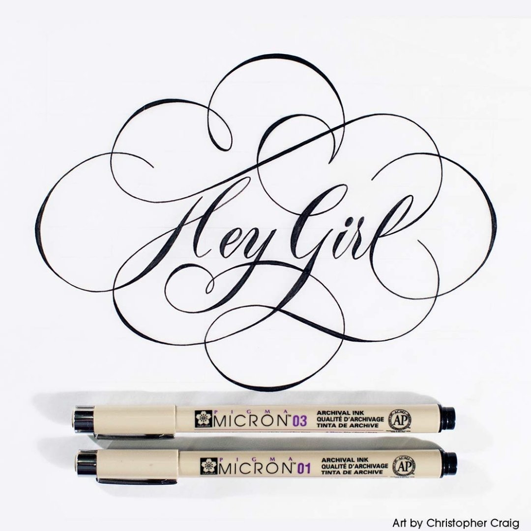 Sakura Pigma Micron Black 3-PC