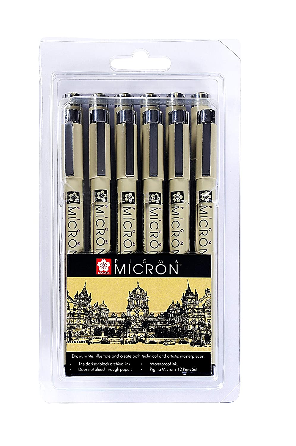 Sakura Pigma Micron Pens - Fine Nib