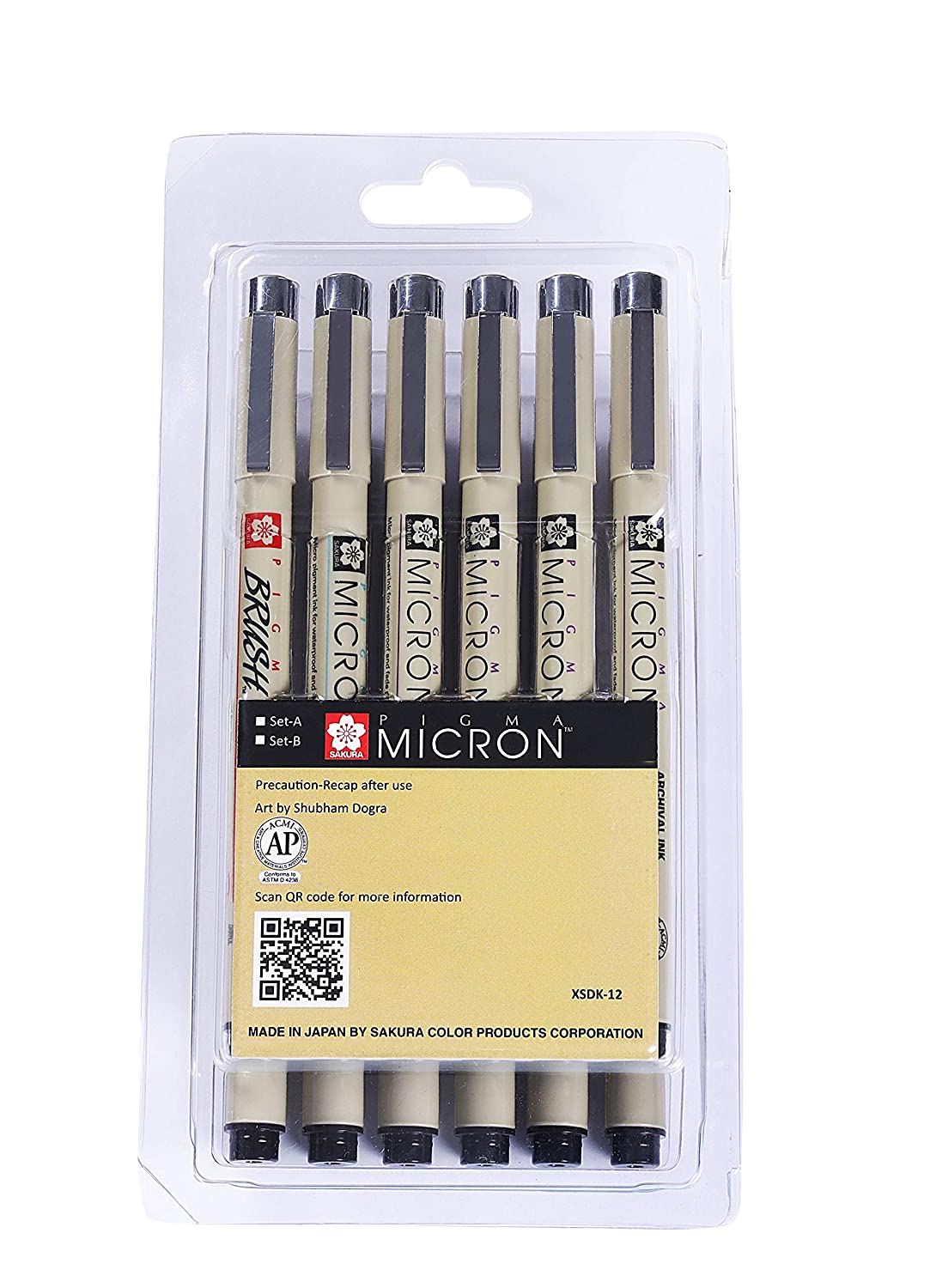 Sakura Pigma Micron Pens - Fine Nib