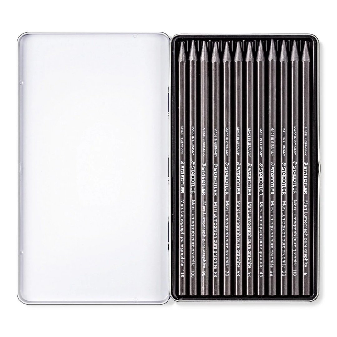 Staedtler 12 Full Graphite Pencils