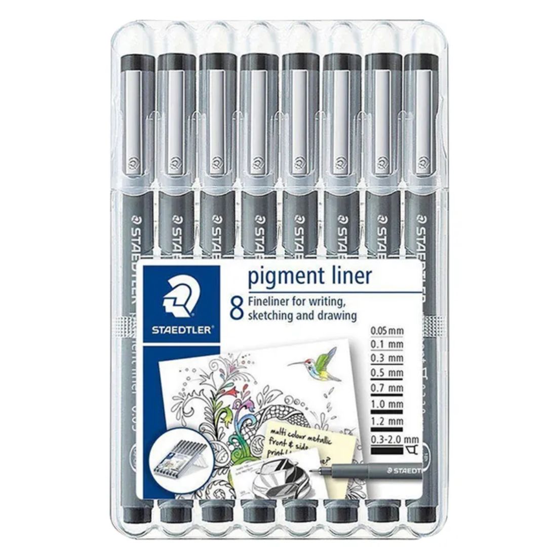 Staedtler 8 Pigment Liner Set