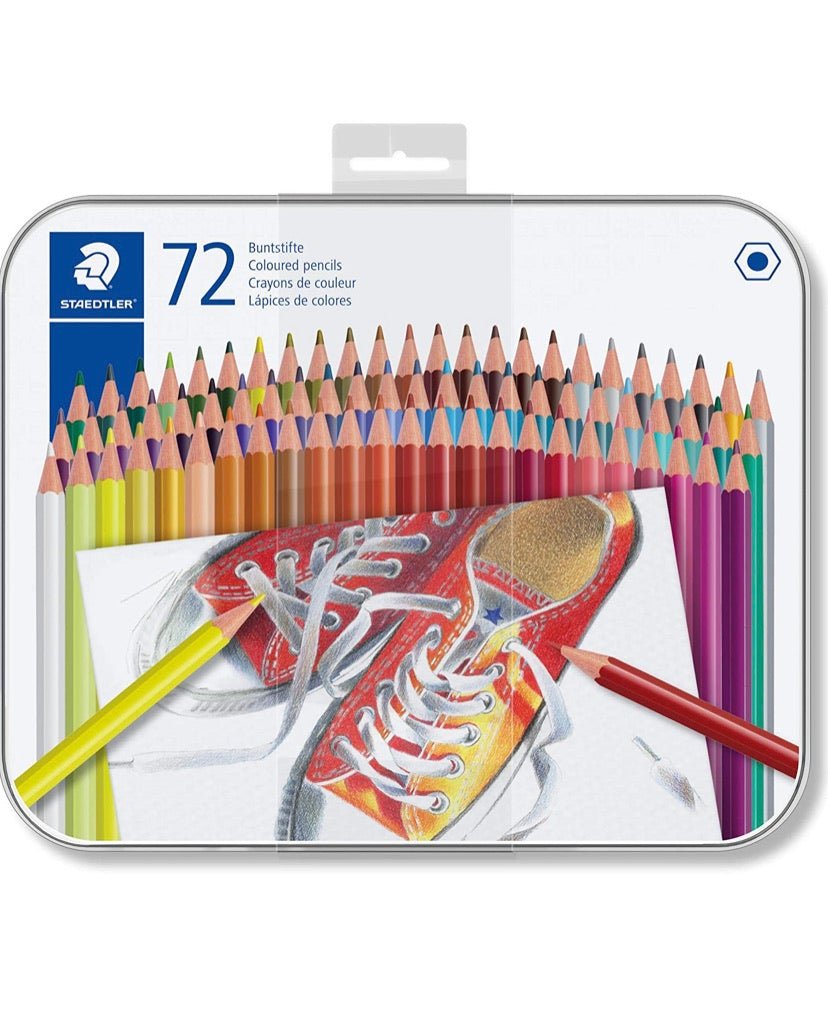 Staedtler Coloured Pencil with Metal Box