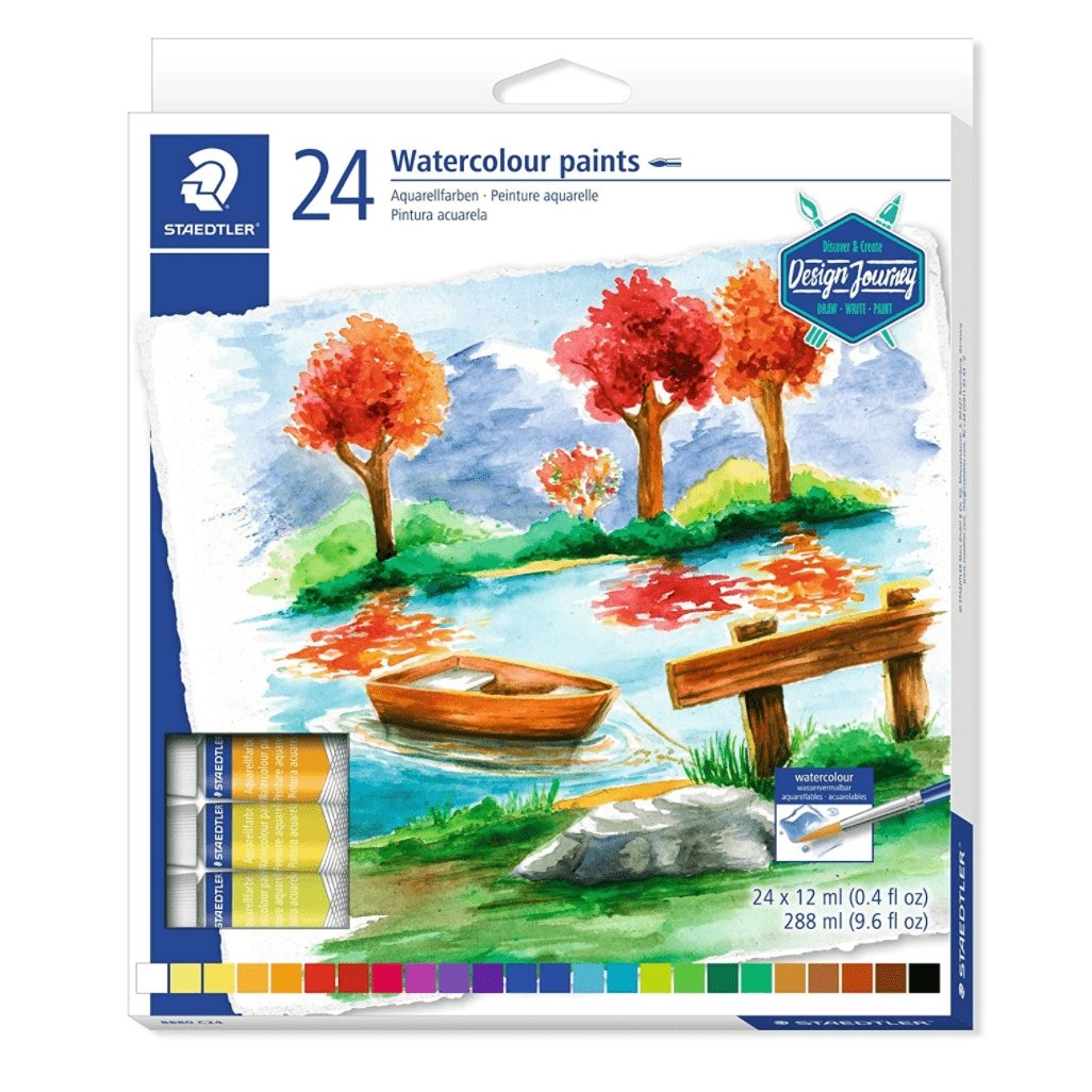 Staedtler Design Journey Water Colour Paint Tubes Set