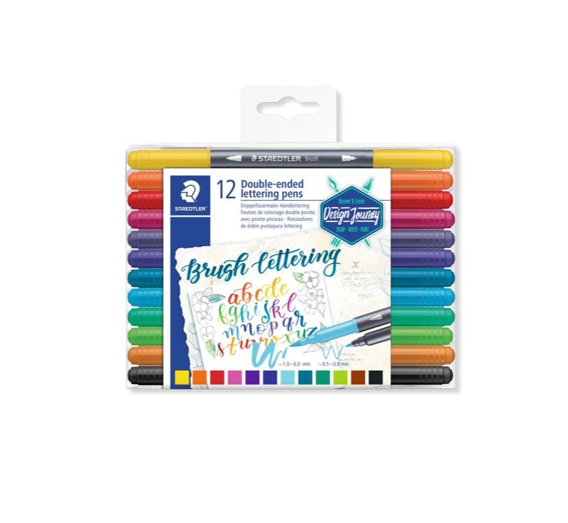 Staedtler Double-Ended Lettering Brush Pens