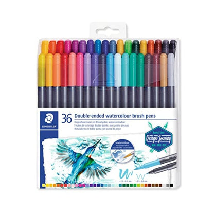 Staedtler Double Ended Watercolour Brush Pens