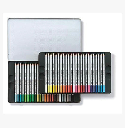 Staedtler Karat Aquarell Colour Pencils Metal Box Set